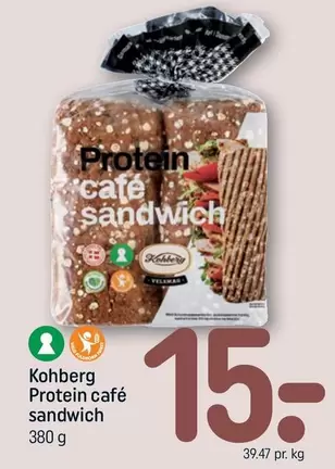 Protein café sandwich