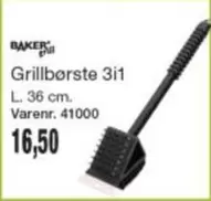 Grillbørste 3i1 Varenr. 41000