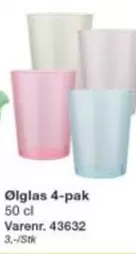 Ølglas 4-pak