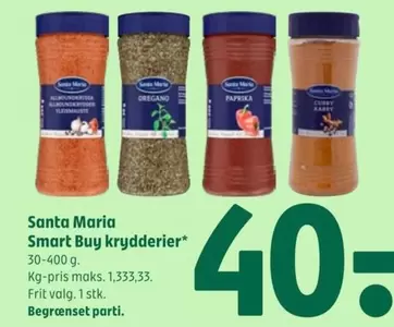 Smart Buy krydderier