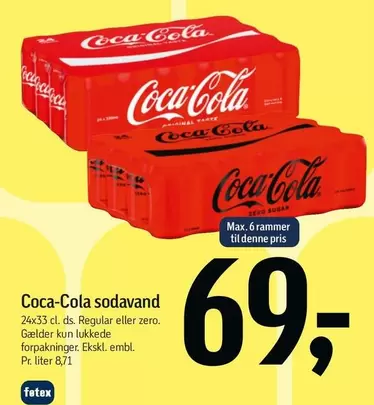 Coca Cola - Sodavand