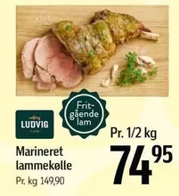 Marineret lammekølle