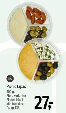 Picnic tapas