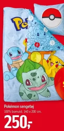 Pokémon sengetøj