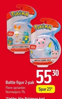 Pokemon - Battle figur 2-pak