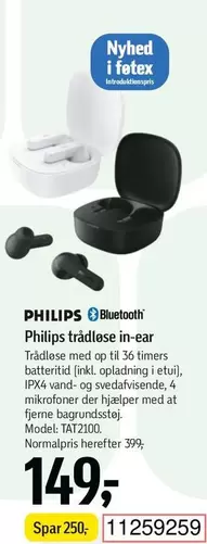 Philips - trådløse in-ear