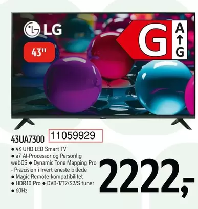 Lg - 43UA7300 4K UHD LED Smart TV
