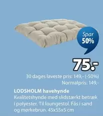 LODSHOLM havehynde