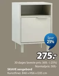SKAVE sengebord