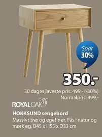 Natur - HOKKSUND sengebord