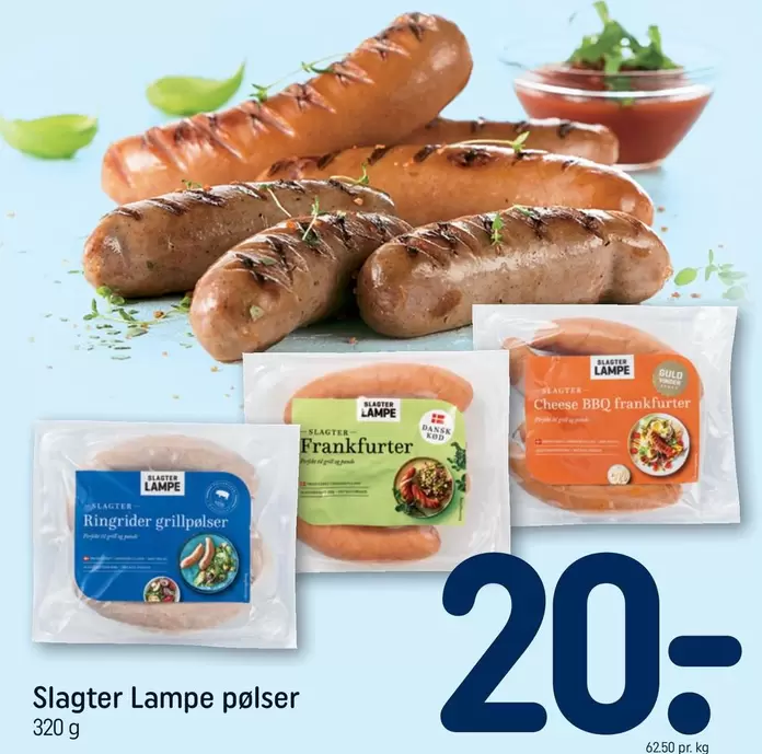 Slagter Lampe pølser