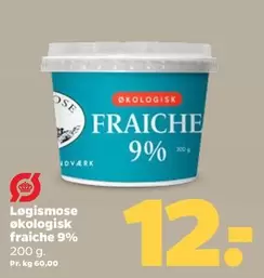 økologisk fraiche 9%