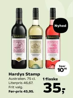 Hardys Stamp Australien