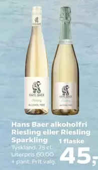 Riesling eller Riesling Sparkling