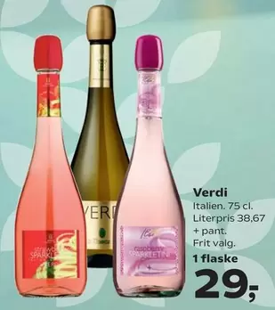 Verdi Italian Sparkling Wine
