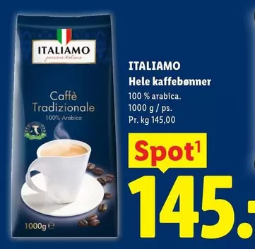 Hele kaffebønner