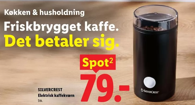 Elektrisk kaffekværn