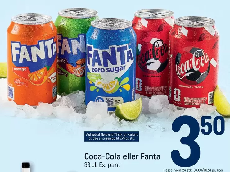 Coca Cola - Coca-Cola eller Fanta