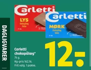 Chokoladepålæg