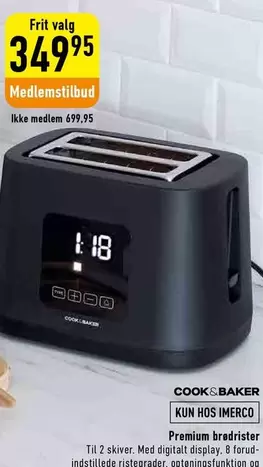 Premium brødrister