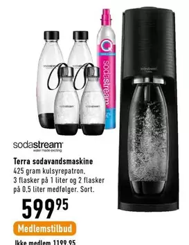 Sodastream - Terra sodavandsmaskine