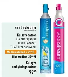 Sodastream - Kulsyrepatron