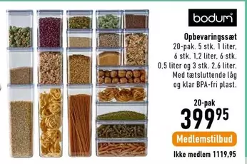 Opbevaringsssæt
