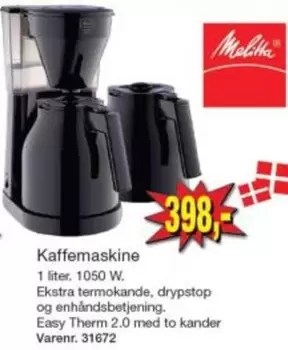 Easy - Kaffemaskine Therm 2.0