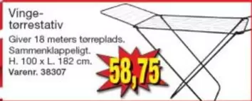 Vinge-tørrestativ