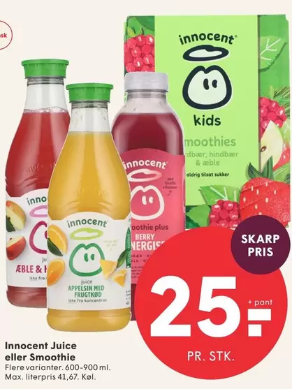 Innocent Juice eller Smoothie
