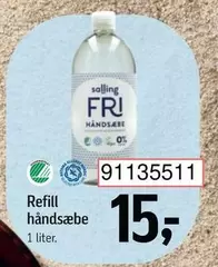 Refill handsæbe