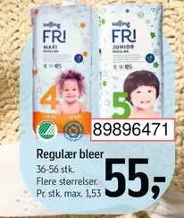 Regulær bleer