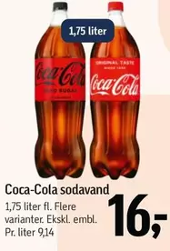 Coca Cola - Coca-Cola sodavand