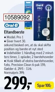 Oral B - Elttandbørste