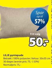 LILJE pyntepude