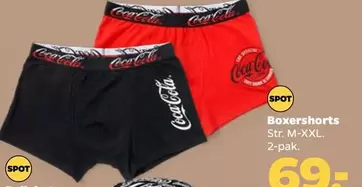 Coca Cola - Boxershorts 2-pak