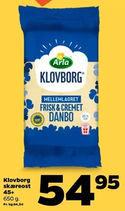 Arla - Klovborg skæreost