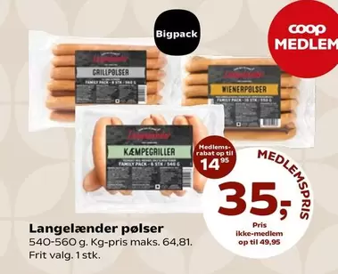 Langelænder pølser