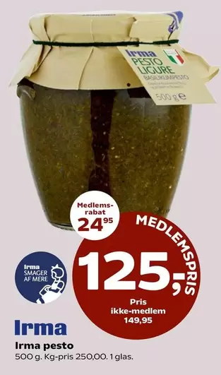 Irma pesto