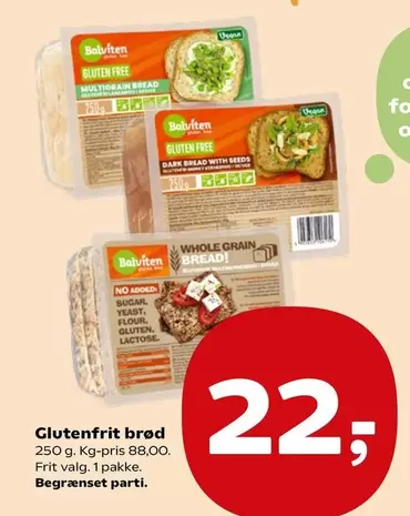Glutenfrit brød