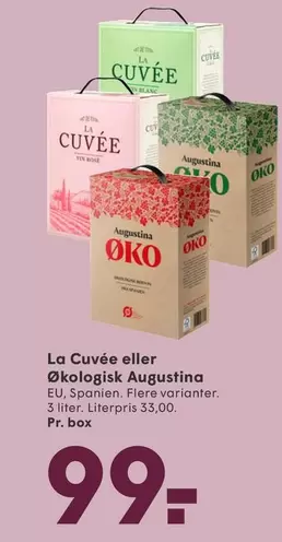 Rose - La Cuvée eller Økologisk Augustina