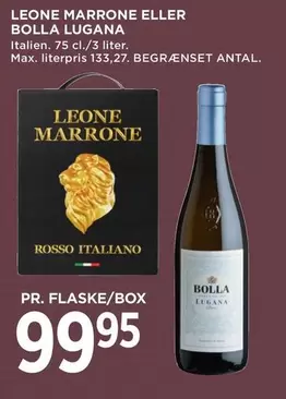 LEONE MARRONE BOLLA