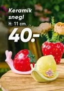 Keramik - snegl