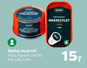 Makrelfilet i tomat