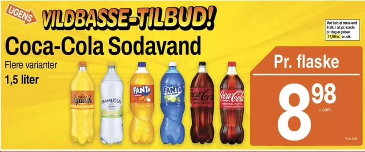 Coca Cola - Coca-Cola Sodavand