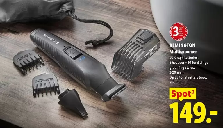 Multigroomer G2 Graphite Series