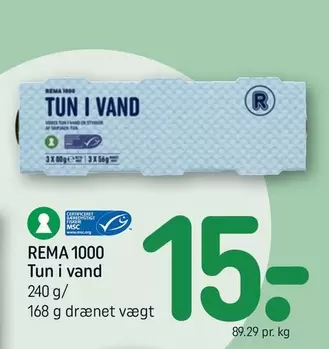 Tun i vand