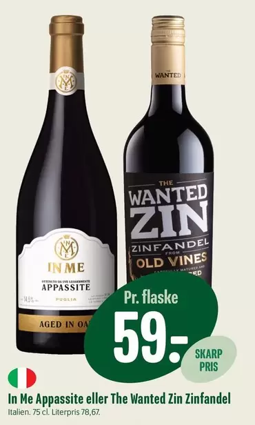 Zinfandel - In Me Appassite eller The Wanted Zin