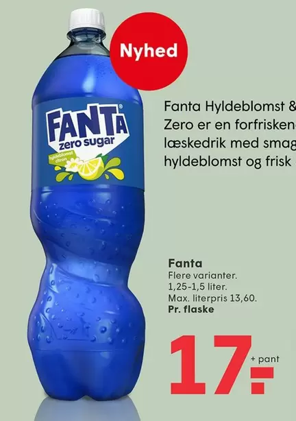 Fanta Hyldeblomst & Zero