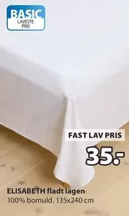 ELISABETH fladt lagen